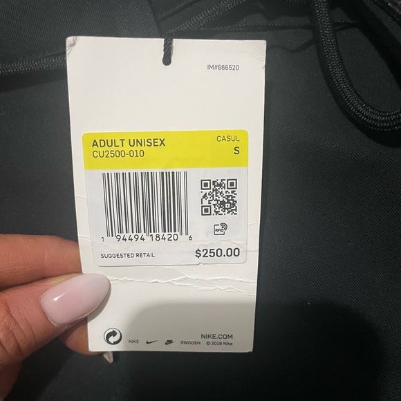 NWT OFF-WHITE x NIKE track pants size unisex Small - Picture 7 of 9